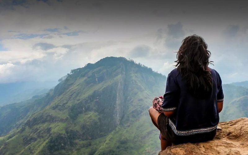 Hill-country views in Ella, Sri Lanka