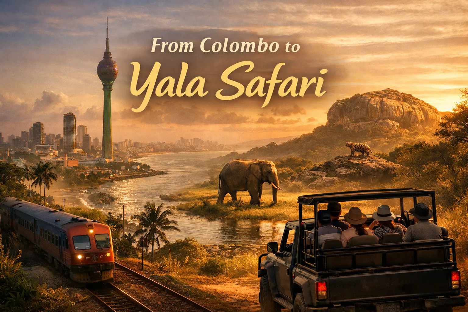 Book a Yala Safari Package Leaving from Colombo