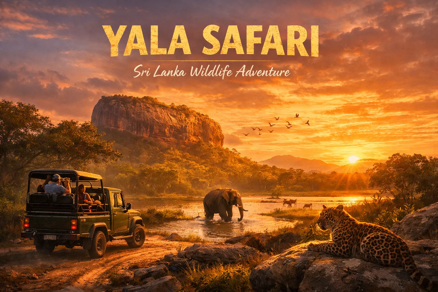 Yala Safari in Sri Lanka: Ultimate Wildlife Experience Tour