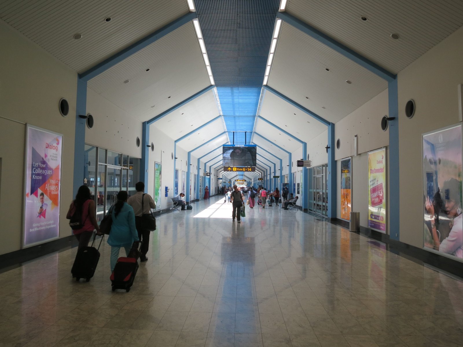 Bandaranaike International Airport · Terminal corridor