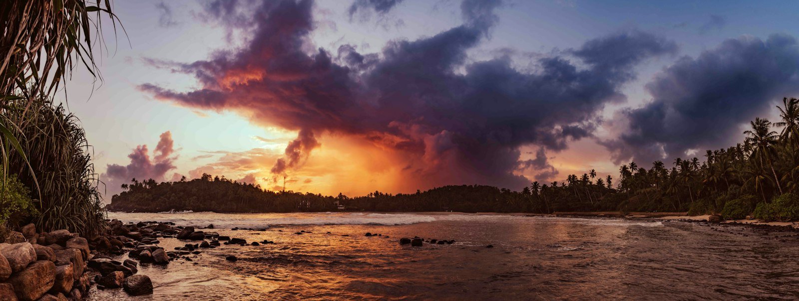 Sunset at Hiriketiya