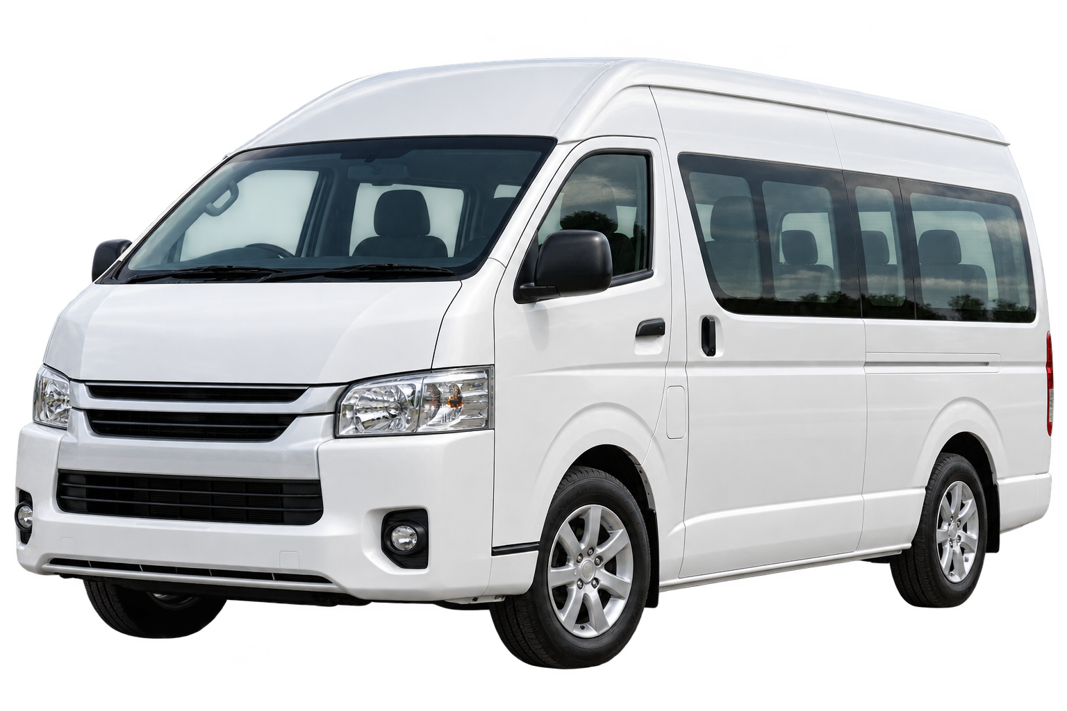 Illustration of a private touring van